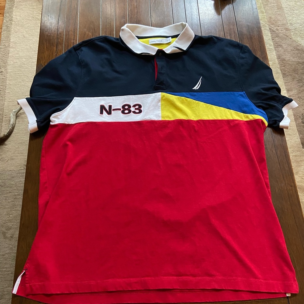 Nautica Mens 3XL short sleeve shirt
